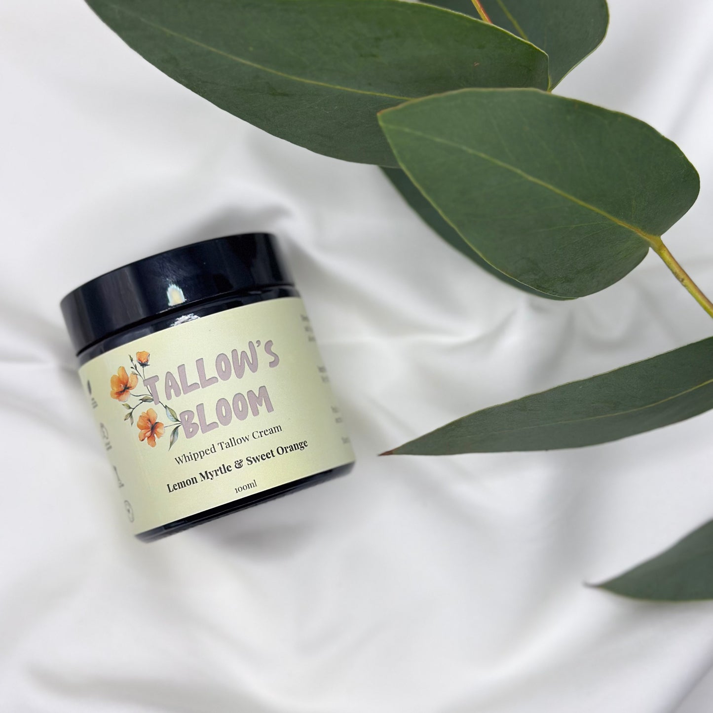 Lemon Myrtle & Sweet Orange Tallow Cream