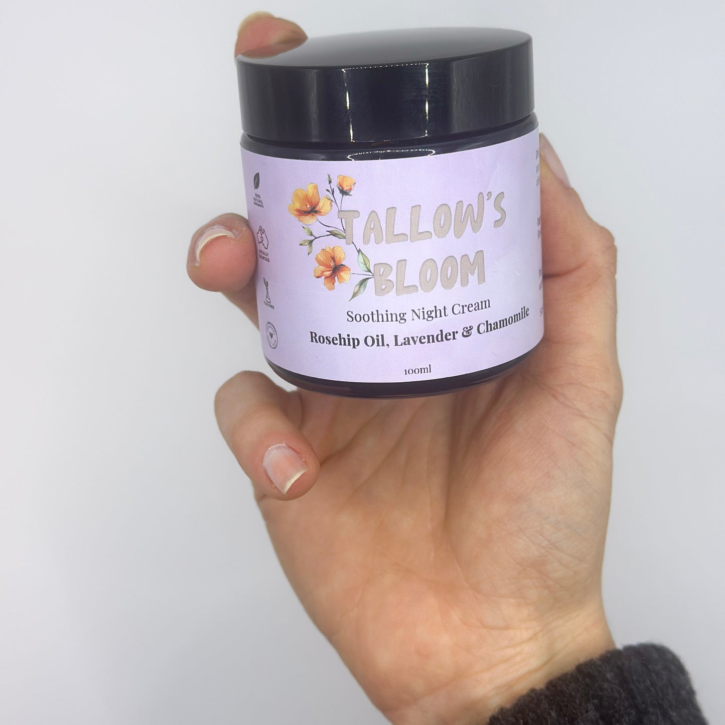 Lavender & Rosehip Whipped Tallow Cream