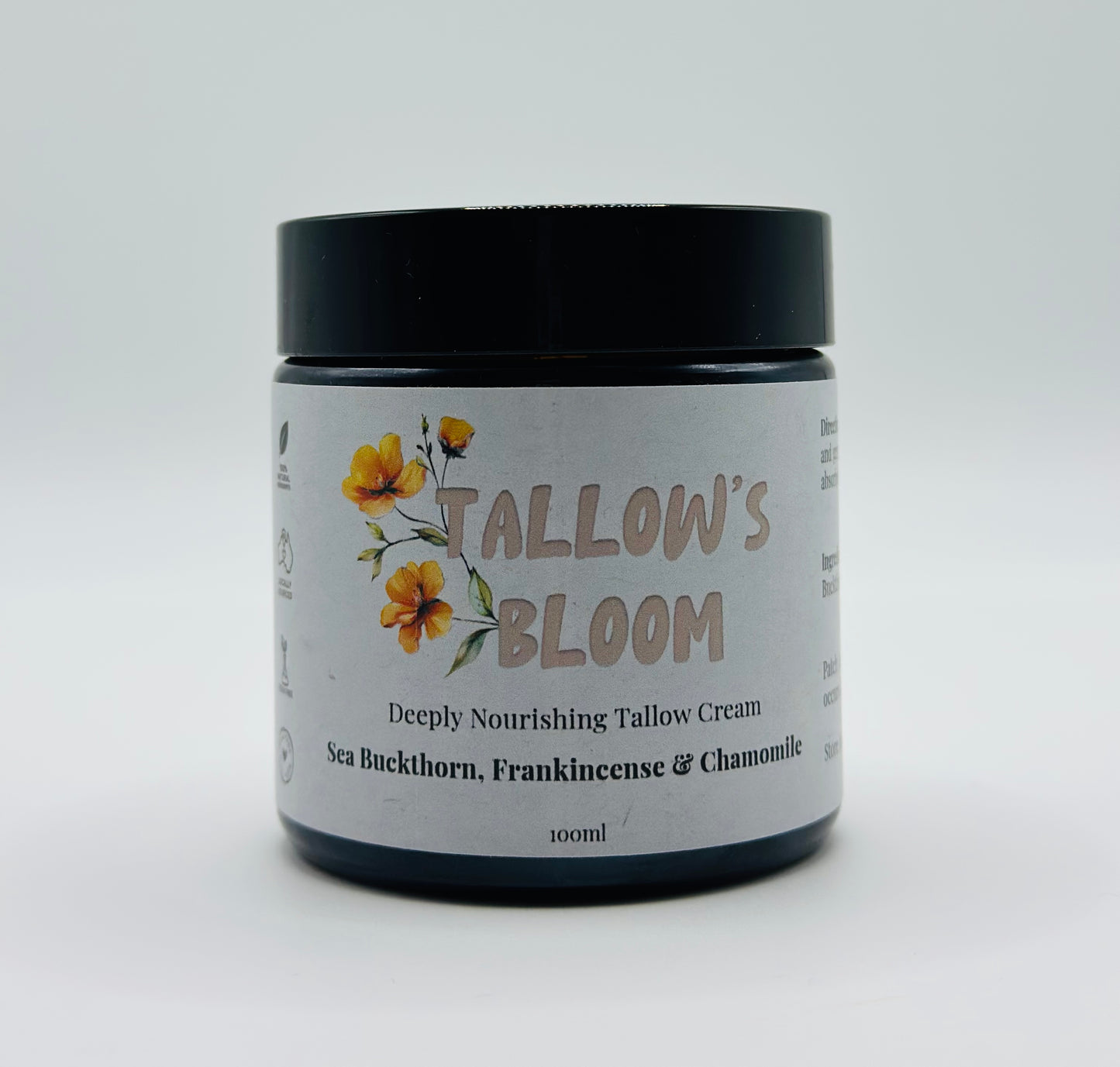 Sea Buckthorn & Frankincense Whipped Tallow Cream