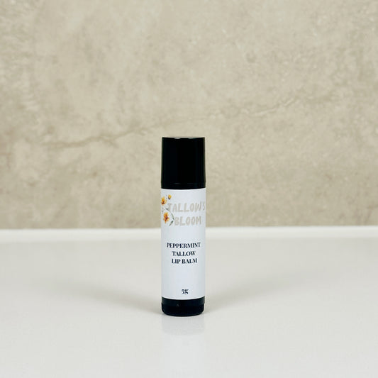 Peppermint Tallow Lip Balm